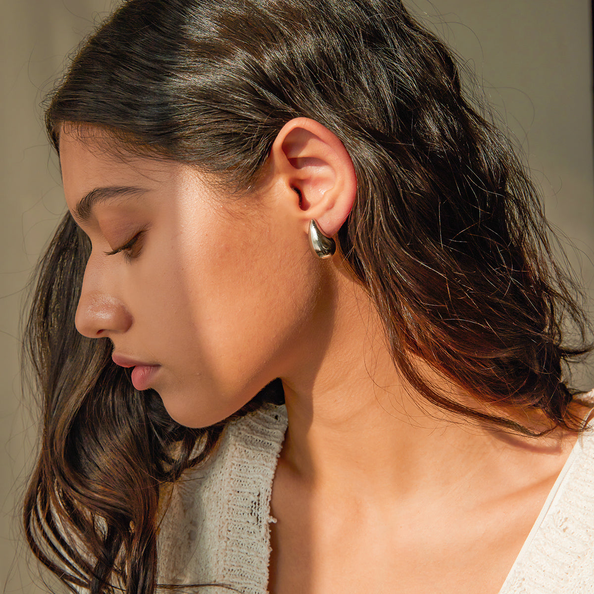 Tear Drop Studs