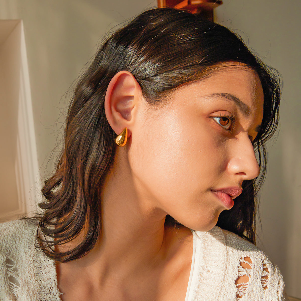 Tear Drop Studs
