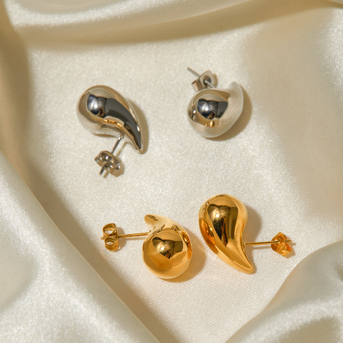 Tear Drop Studs