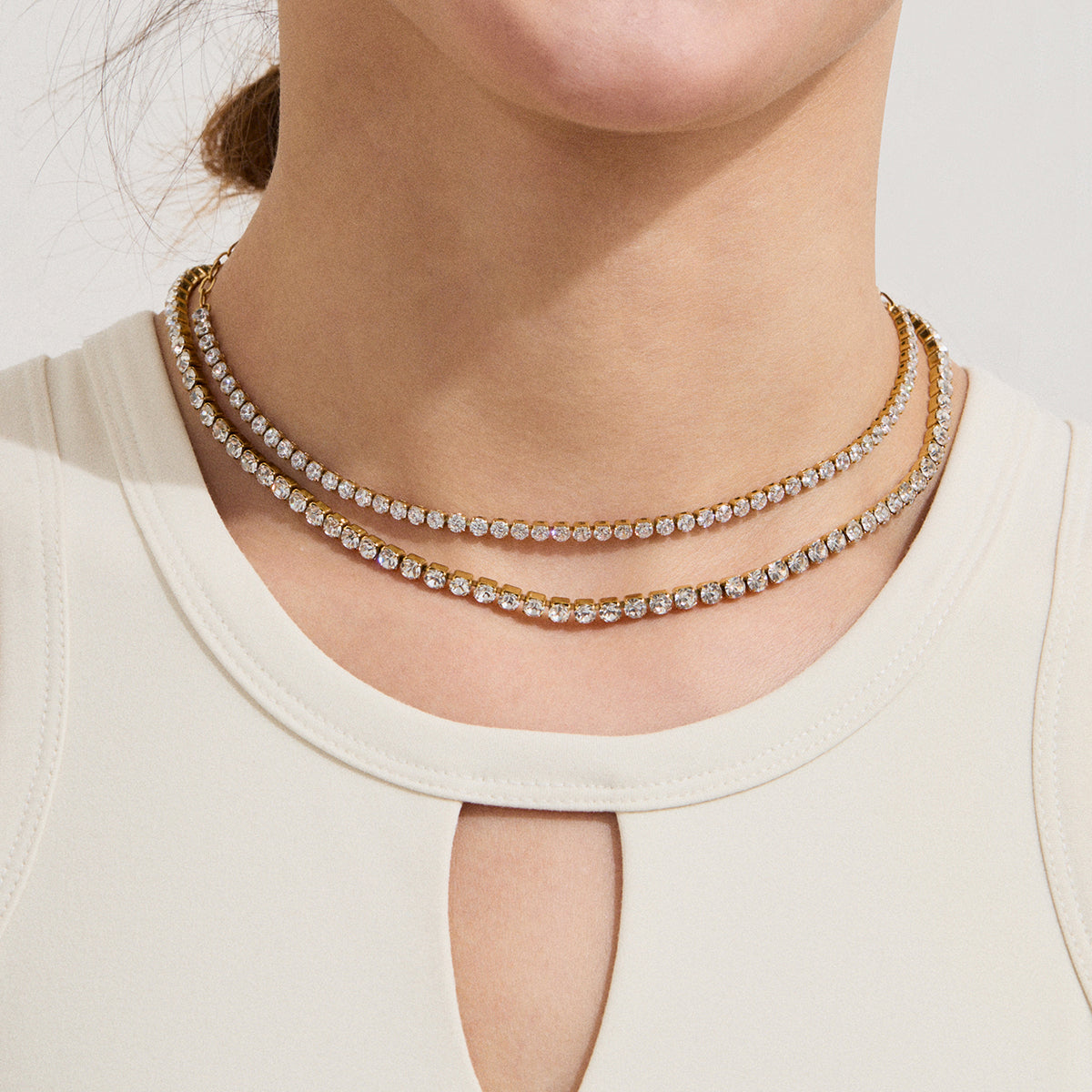 Eterna Tennis Necklace