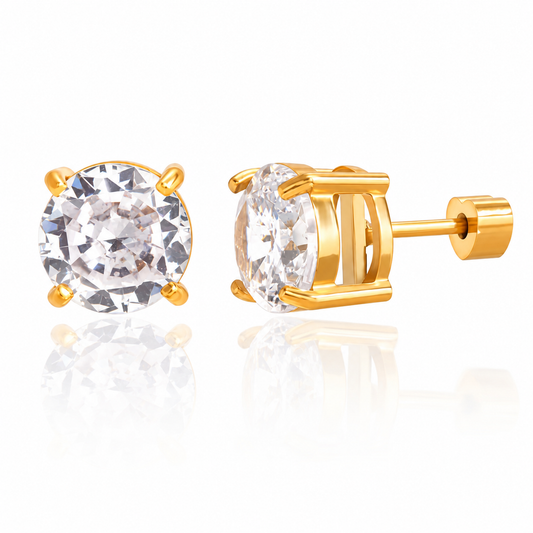 Thea Round Studs
