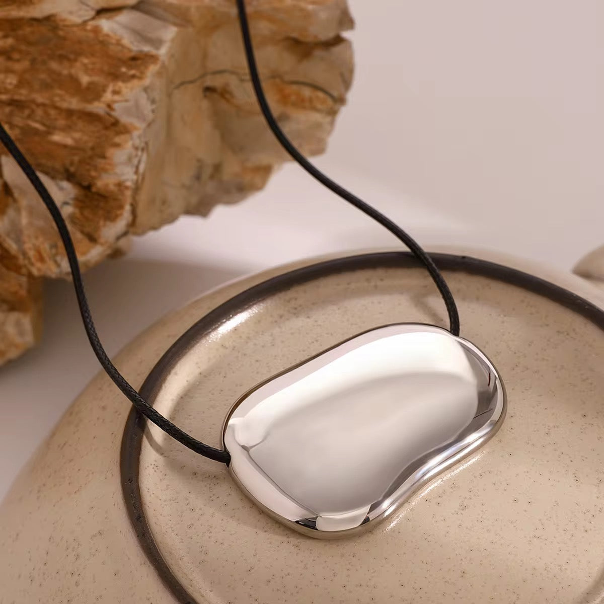 Cord Pendant Necklace