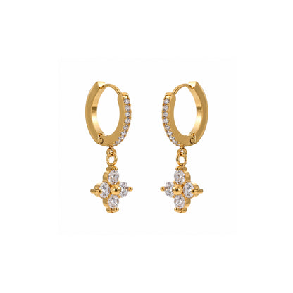 Flower Drop Earrings