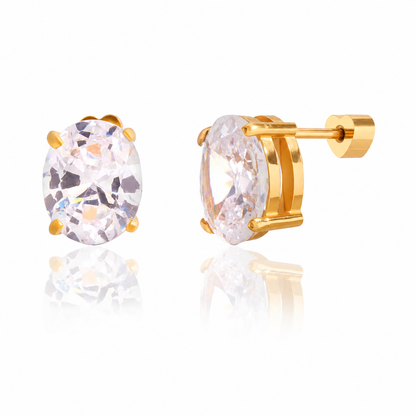Thea Oval Studs