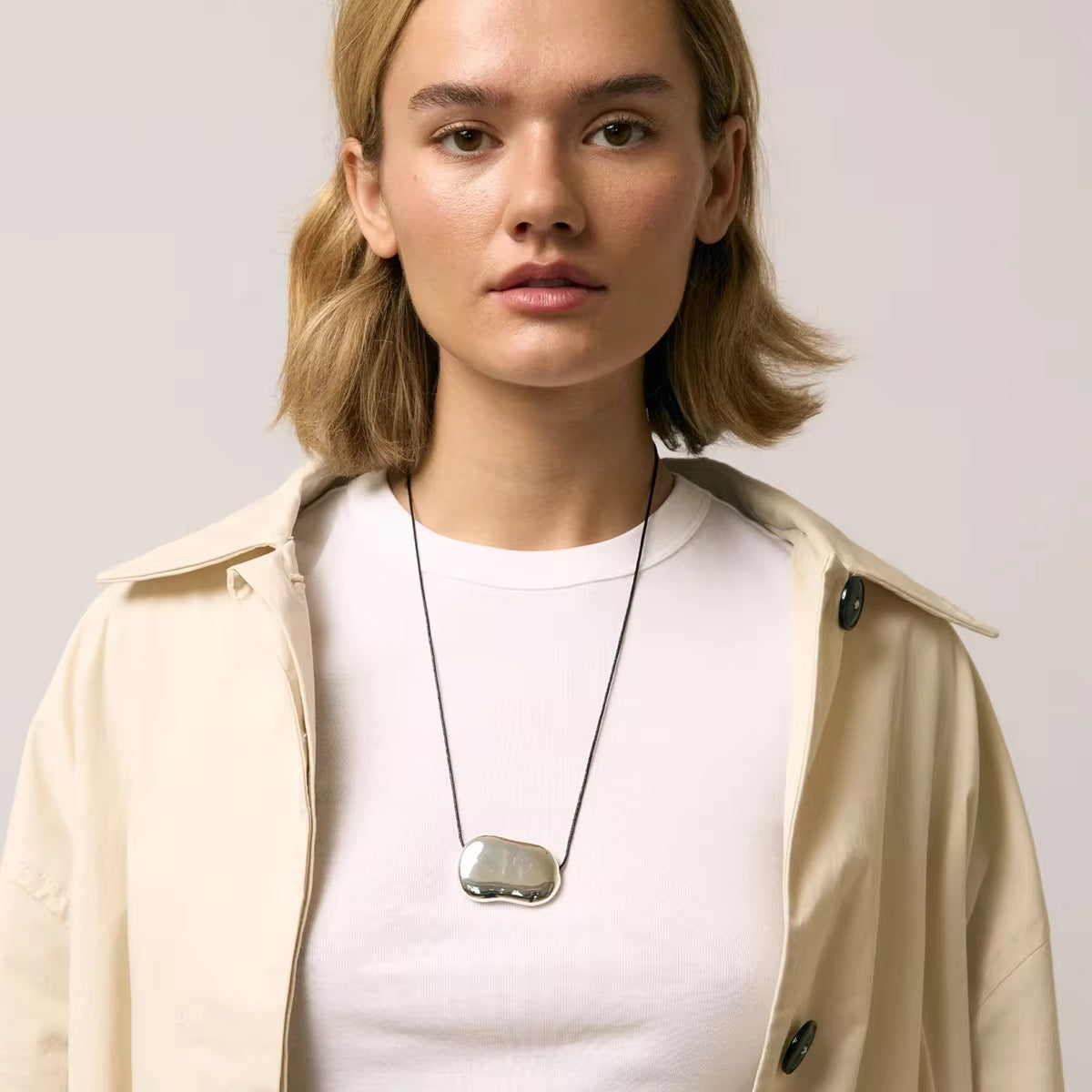 Cord Pendant Necklace