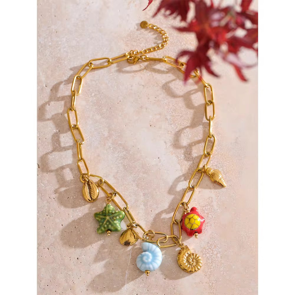 Capri Charms Necklace