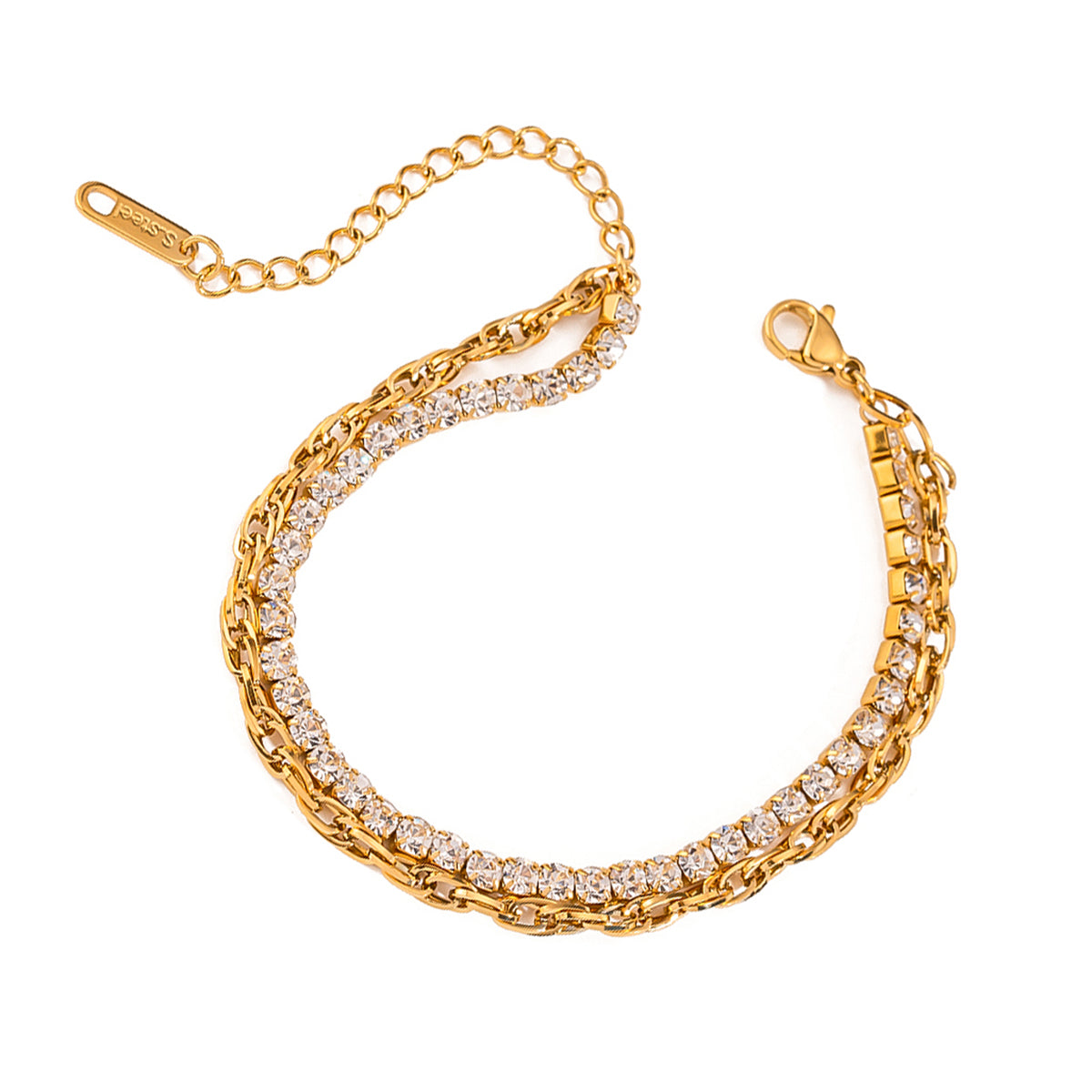 Eterna Duo Tennis Bracelet