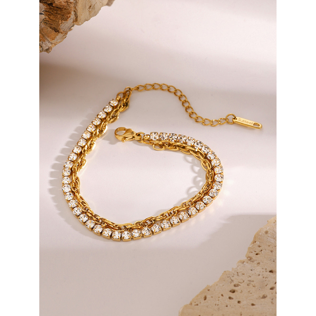 Eterna Duo Tennis Bracelet