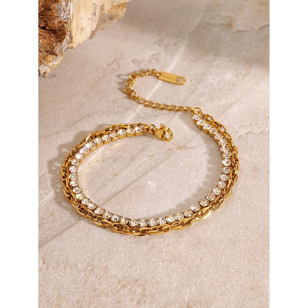 Eterna Duo Tennis Bracelet