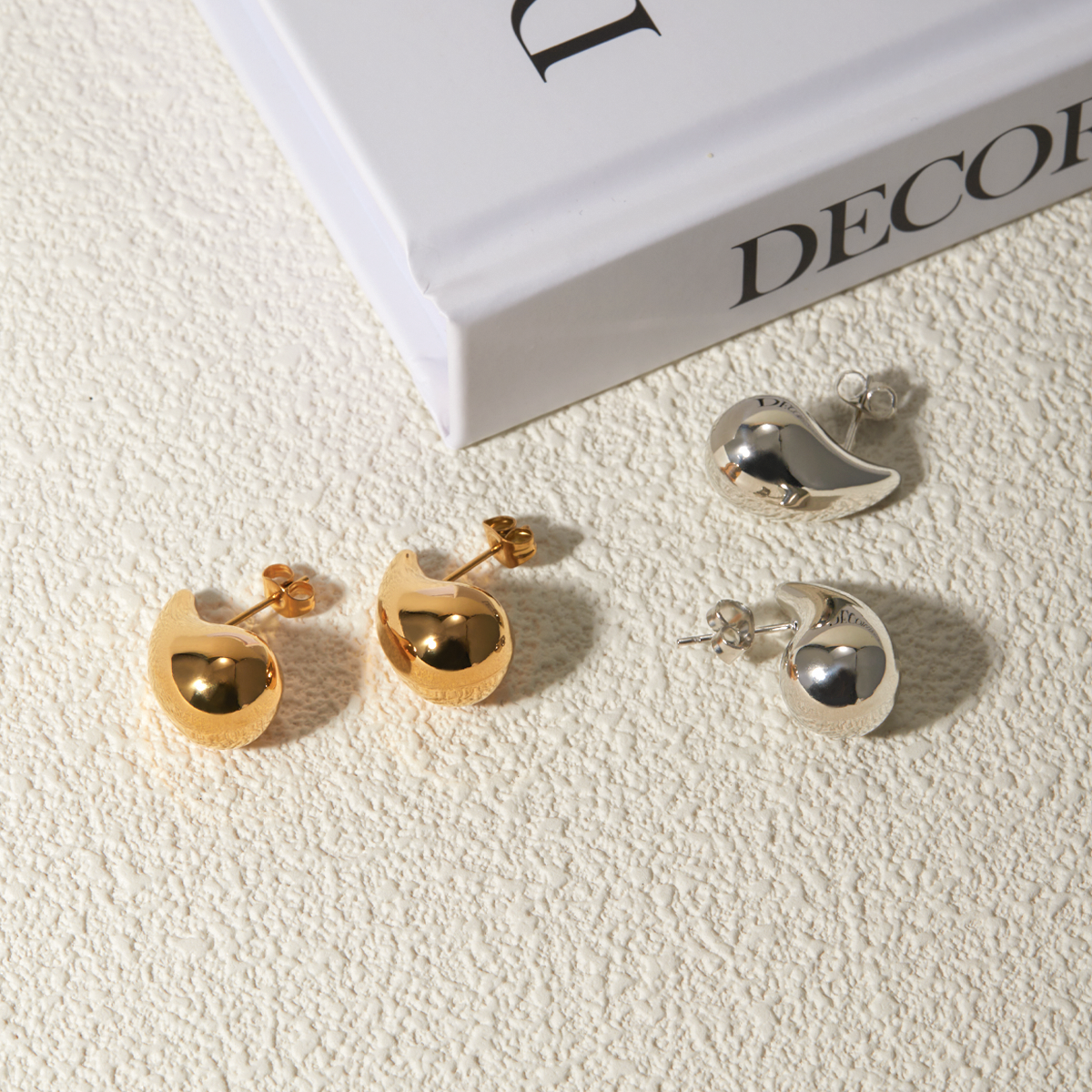 Tear Drop Studs