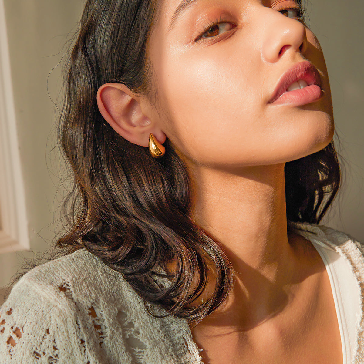 Tear Drop Studs