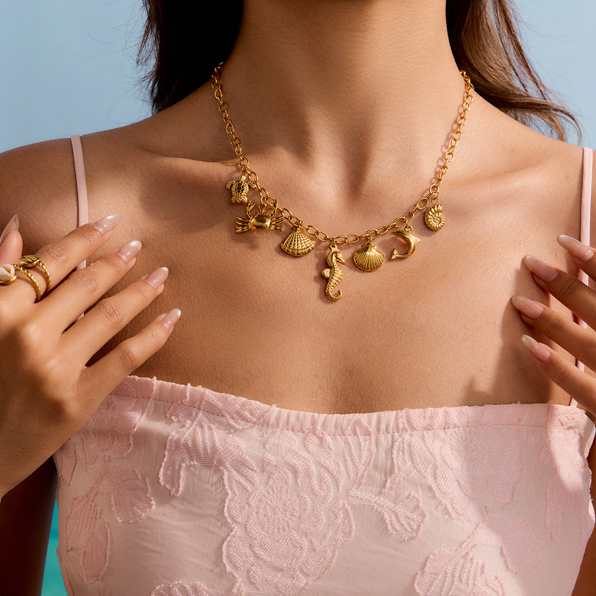 Marea Charms Necklace