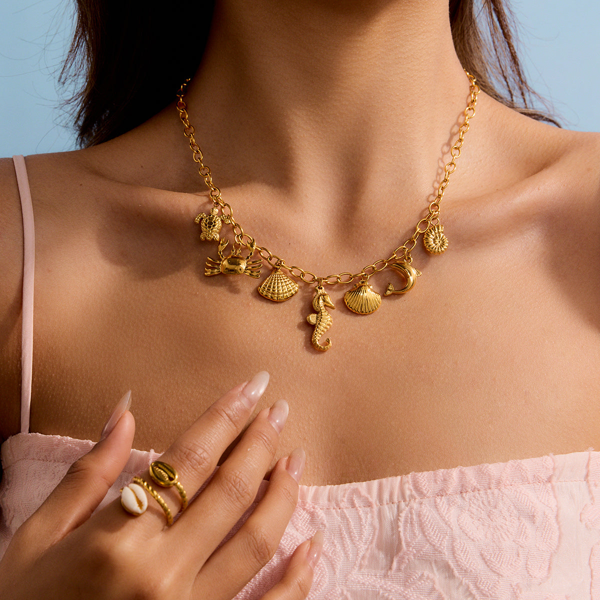 Marea Charms Necklace