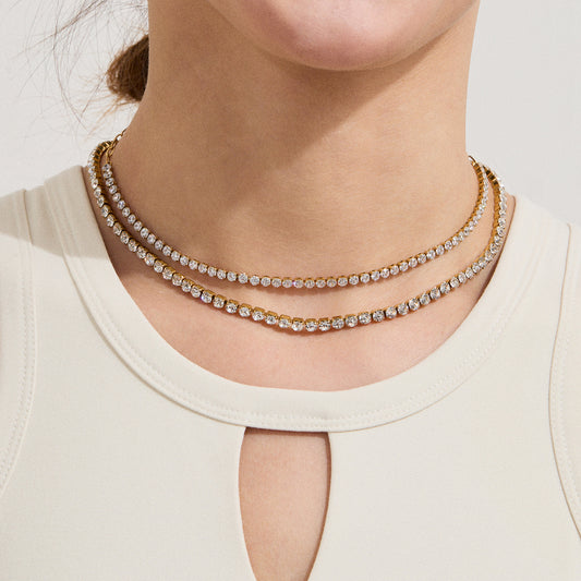 Eterna Tennis Necklace