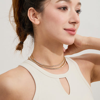 Eterna Tennis Necklace