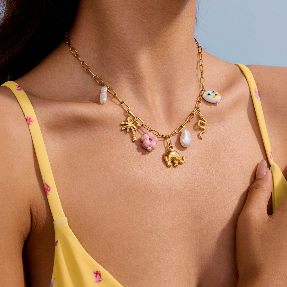 Island Charm Necklace