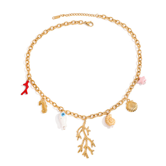Coralia Necklace