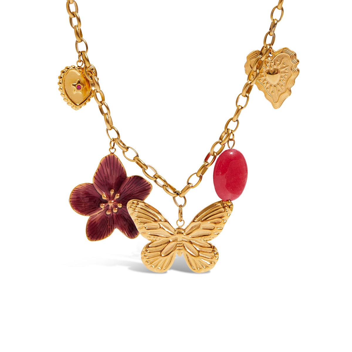 Aurora Charm Necklace