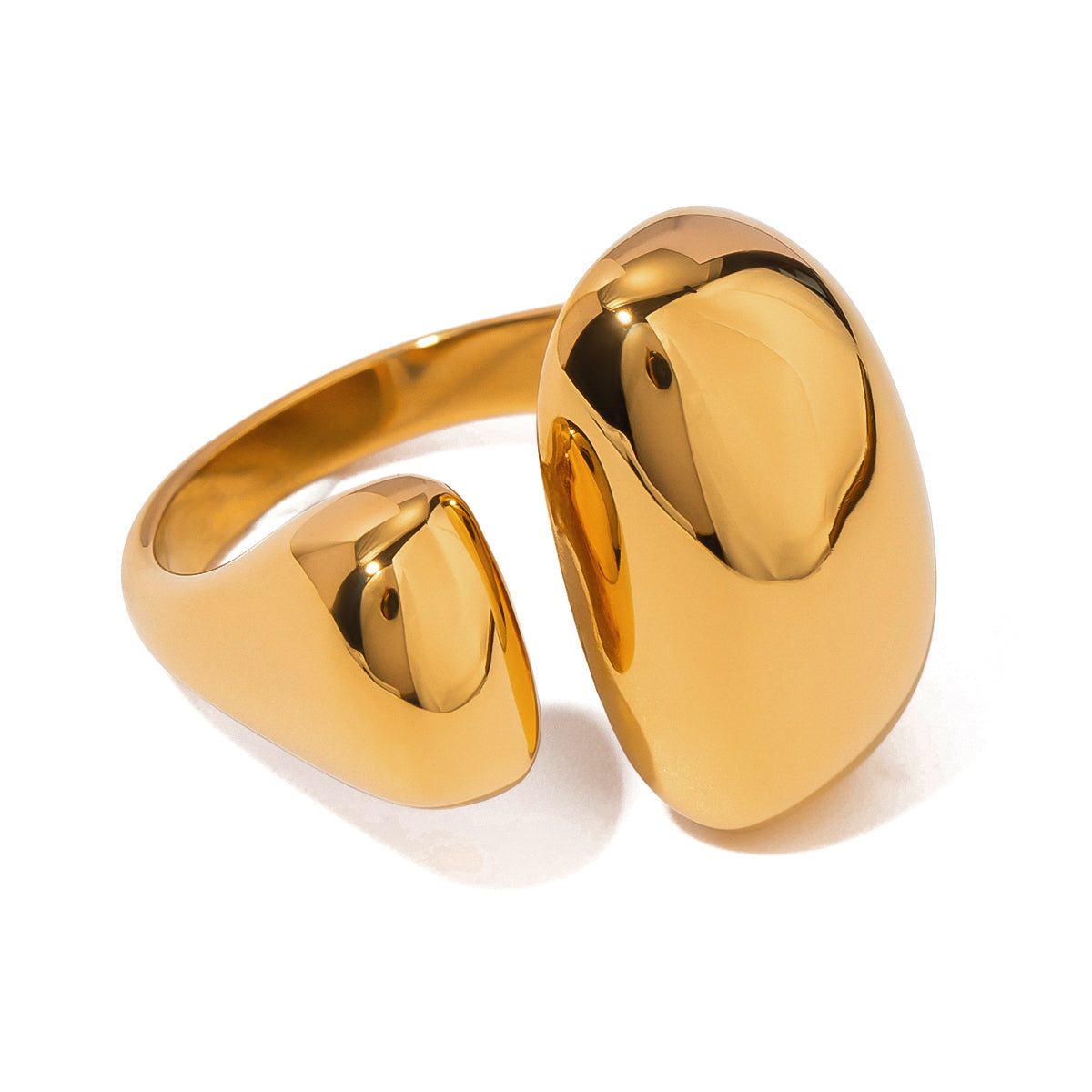 Pebble Ring - Gold